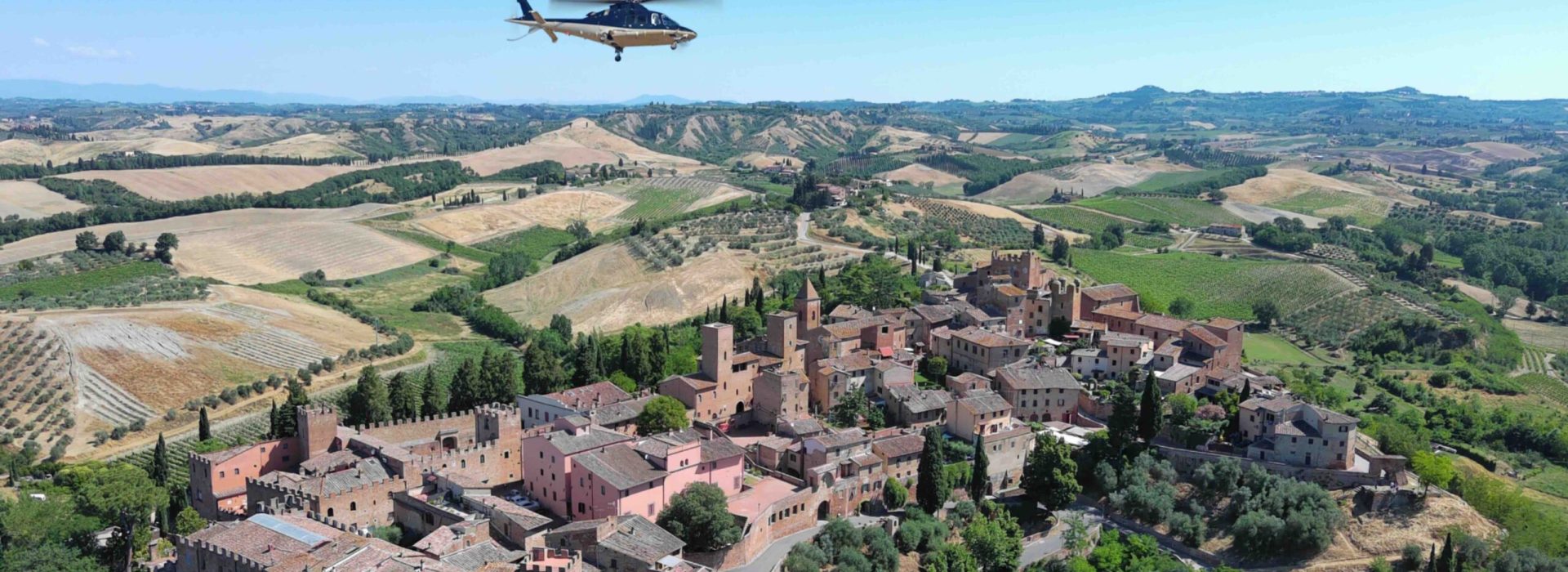 Nuovi fotomontaggi - Heli medieval village - Certaldo