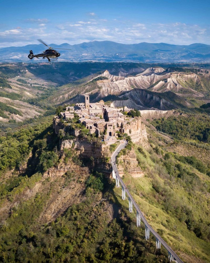 Nuovi fotomontaggi - Heli medieval village - Civita di bagnoregi