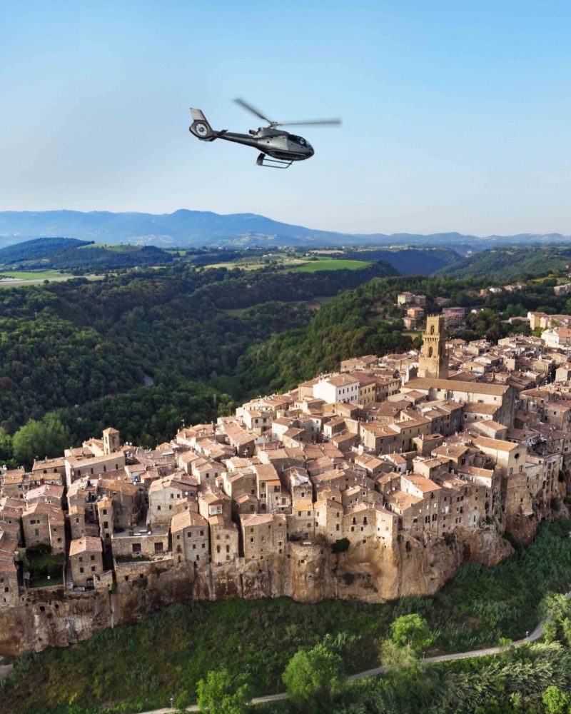 Nuovi fotomontaggi - Heli medieval village - Pitigliano