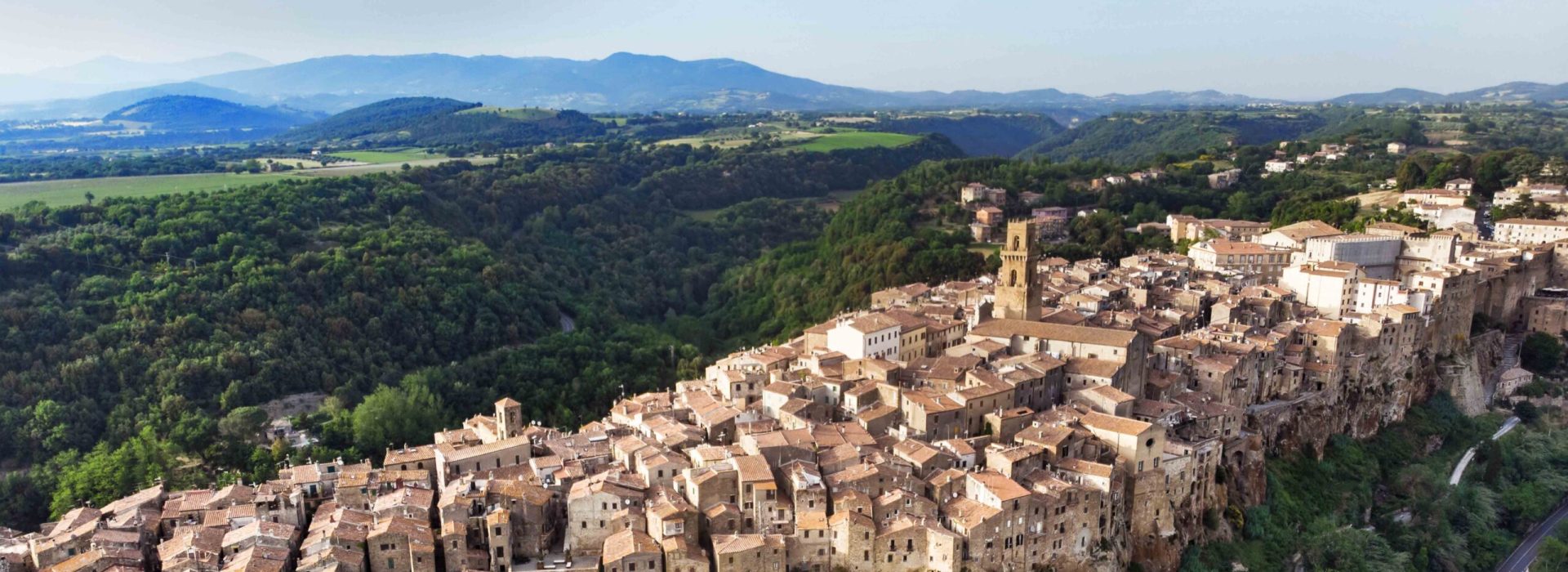 Nuovi fotomontaggi - Heli medieval village - Pitigliano