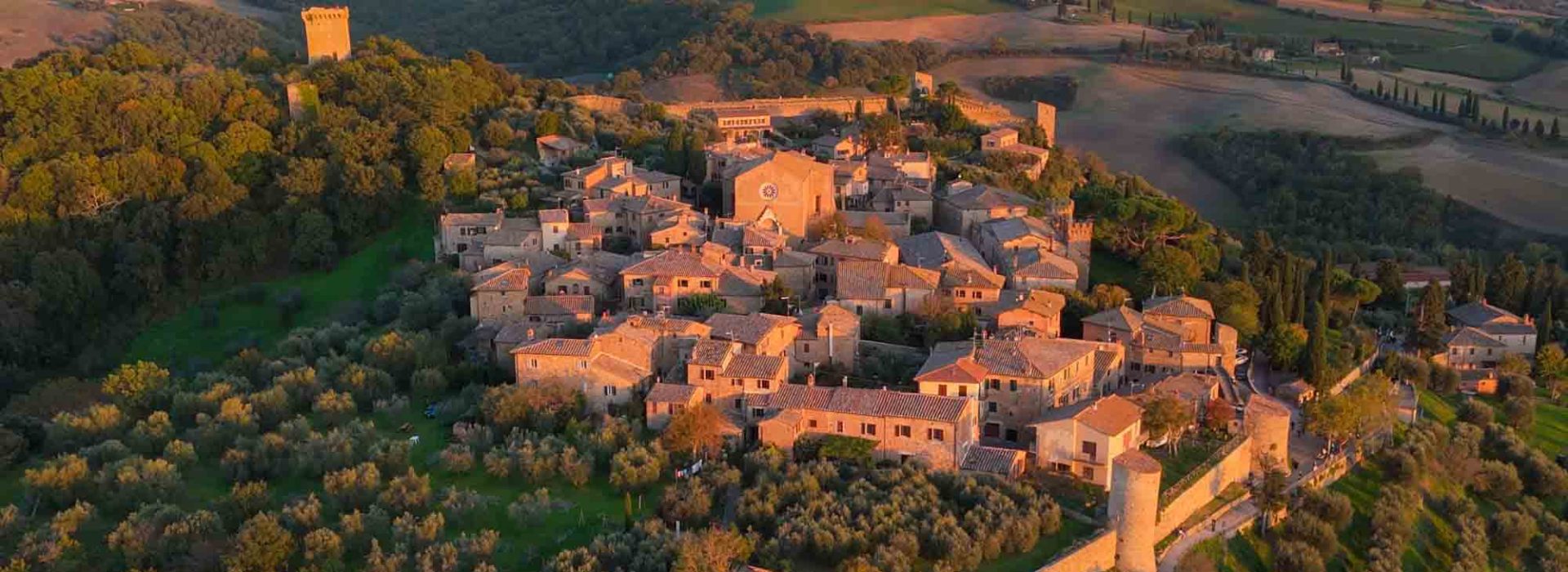 Nuovi fotomontaggi - Heli medieval village - Monticchiello